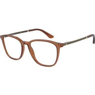 Giorgio Armani AR7250 6046 53 Briller Mænd Brun - Transparent Brown - 53mm