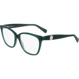 LONGCHAMP Kvinde LO2715 303 Optiske stel Acetat Grøn Firkantet Normal Normal
