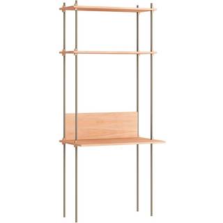 Moebe Reolsystem s.200.1.D - Oak/Warm-Grey
