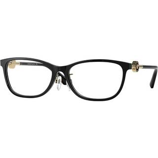 Versace VE3297D Asian Fit GB1 55 Briller Kvinder Black - Black - 55mm