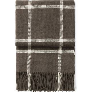 Elvang Denmark Tartan plaid 130x190 cm Mocca