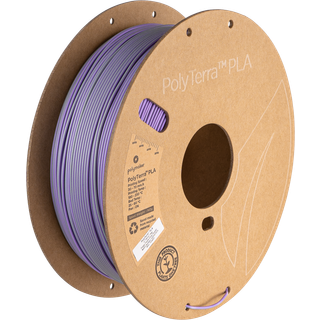 (UDGÅR) - Polymaker - PolyTerra PLA Dual - Foggy Purple (Grey-Purple) - 1.75mm - 1kg