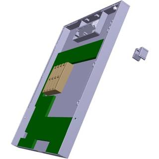 Electrolux låge, yderpanel, inox, Electrolux, [590x705mm] 140116533203