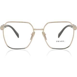 Prada PR 56ZV Asian Fit ZVN1O1 53 Briller Kvinder Guld - Pale Gold - 53mm