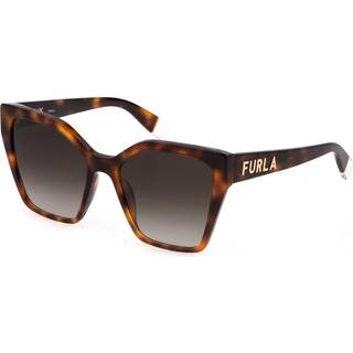 Furla SFU686 0752 54 Solbriller Kvinder Tortoiseshell - Glossy Dark Tortoise - 54mm