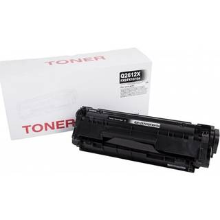 Lasertoner HP Q2612A/FX10/CRG703 7616A005 - Sort