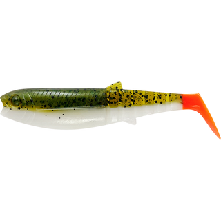 Savage Gear Cannibal Shad Olive Hot Orange 9g 10 cm