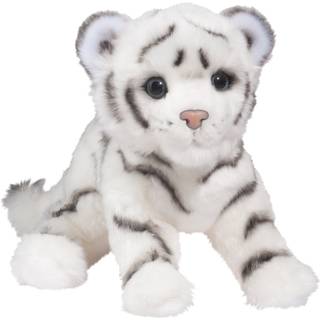 Douglas Silky White Tiger Cub Plush Fyldt dyr