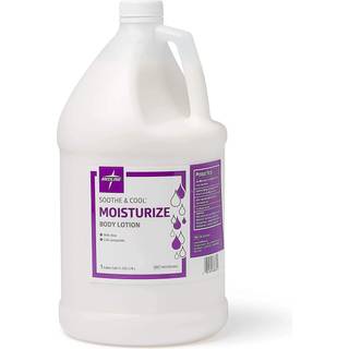 Medline Remedy Essentials Moisturizing Body Lotion (1 gallon flaske) Frisk duft Fugtering af ikke-fedtet til tør hud hypoallergeniske mænd Kvinde