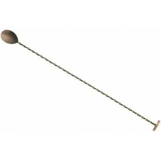 Barfly Bar Spoon med Muddler End 15 3/4 """" (40,0 cm) Antik kobber
