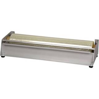 Cater-Line madfilmdispenser m. savklinge stål 45x16x8 cm sølv