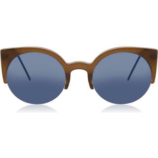 Retrosuperfuture LUCIA BLACK D72 51 Solbriller Kvinder Brun - Deep Brown - 51mm