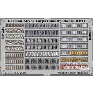 German Africa Corps Infantry Ranks WWII