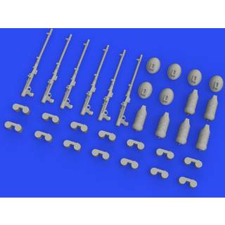 Do 17Z bomber guns 1/48 for EDUARD/ICM