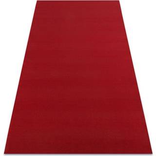 Tæppe RUMBA 1974 enkelt farve klaret, rød 100x150 cm
