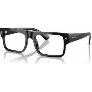 Prada PR A01V 16K1O1 55 Briller Mænd Black - Black - 55mm