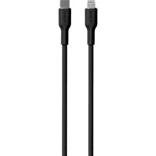 USB-C til Lightning Kabel - PURO Soft 1.5m - Sort