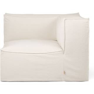 Catena Sofa Connect Corner L200 - Wool Bouclé - Off-White