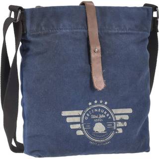 Umhängetasche Canvas 33x33cm Aviator Blue Edition 5894 | Greenburry.de