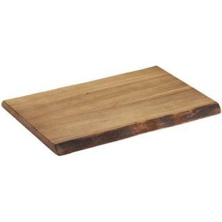 Rachael Ray Pantry Wood Cutting Board / Wood Servering Board - 17 tommer x 12 tommer brun