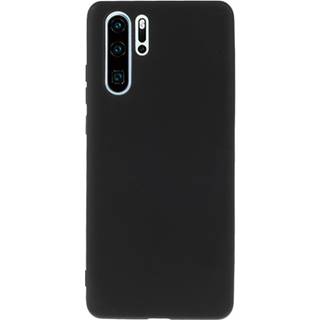 Huawei P30 Pro Anti-Fingeraftryk Mat TPU Cover - Sort
