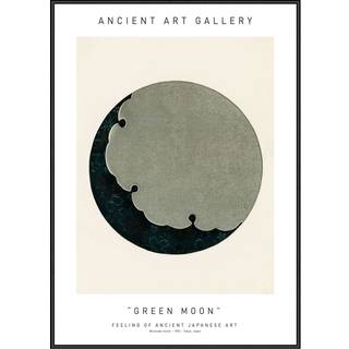 Plakat - Green Moon - Ancient Art Plakat - Str:50 x 70 Cm - Incado