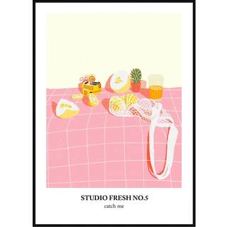 Plakat - Catch Me - Studio Fresh Plakat - Str:50 x 70 Cm - Incado