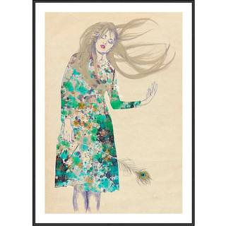 Plakat - Portrait Féminin Ii Plakat - Str:50 x 70 Cm - Incado