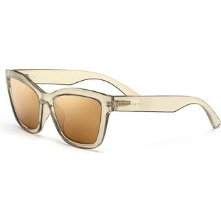 Serengeti Rolla Polarized SS537003 54 Solbriller Kvinder Brun - Transparent Champagne Brown - 54mm