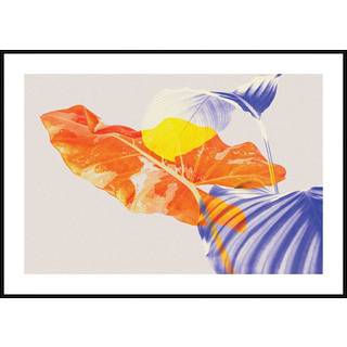 Plakat - Colorful Leaves Plakat - Str:50 x 70 Cm - Incado