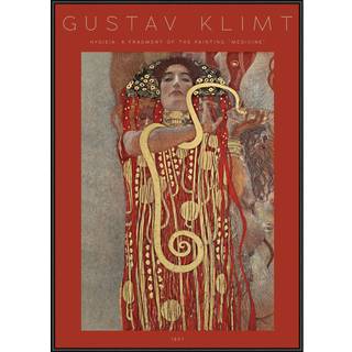 Plakat - Hygieia - Gustav Klimt Plakat - Str:70 x 100 Cm - Incado