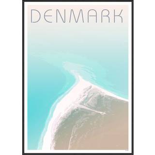 Plakat - Skagen Grenen Plakat - Str:50 x 70 Cm - Incado