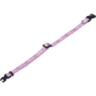 Halsbånd "Camouflage" - Pink - L: 20-35 cm