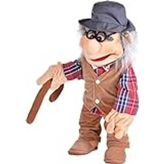 Großvater Handpuppe 65 cm