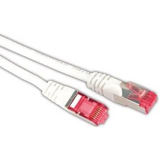 Cat 6a S/FTP LSZH Netværkskabel - Hvid - 3 m