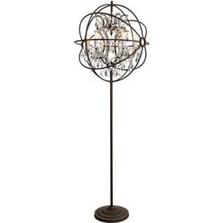 Rome gulvlampe antik krystal