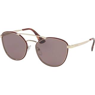 Prada PR 63TS VIY6X1 55 Solbriller Kvinder Burgunder - Burgundy - 55mm