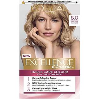 L'Oréal Excellence Creme 8 Naturlig blond hårfarve