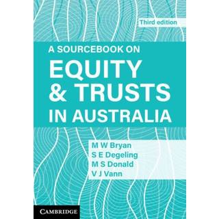A Sourcebook on Equity and Trusts in Australia