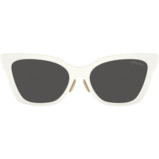 Miu Miu MU02ZS 1425S0 56 Solbriller Kvinder Hvid - White - 56mm