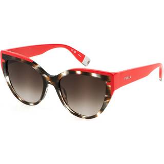Furla SFU694 03KA 55 Solbriller Kvinder Tortoiseshell - Brown Grey Tortoise Pink - 55mm