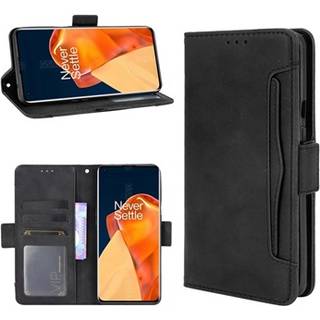 OnePlus 9 Pro Pung Cover med Kortholder - Sort