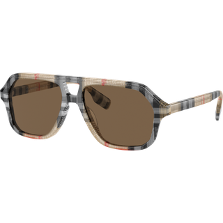 Burberry Børn JB4340 377873 Solbriller Acetat Brun Brun Geometrisk Normal
