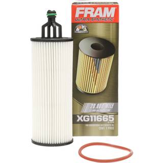 FRAM Ultra Synthetic Automotive Replacement Oil Filter designet til syntetiske olie?ndringer, der varer op til 20 000 miles XG11665 (pakke p? 1)