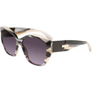 Longchamp LO712S 013 57 Solbriller Kvinder Black - Black Horn - 57mm