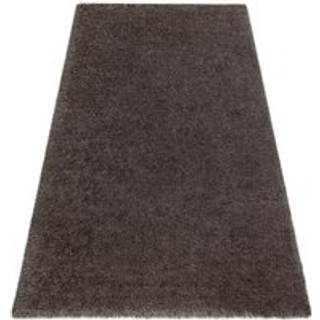 Tæppe SUPREME 51201070 shaggy 5cm mørk brun 60x115 cm