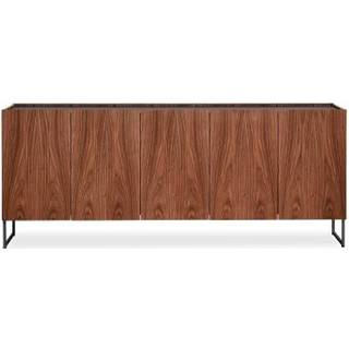 Skovby SM405 skænk - lakeret sort eg