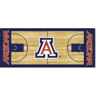Fanmats 8174 NCAA -Arizona Wildcats Basketball Court Runner Rug - 30in. x 72in. | Sportsfanområde tæppe