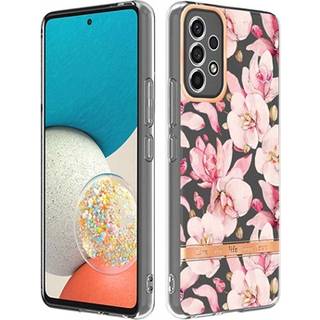 Flower Series Samsung Galaxy A53 5G TPU Cover - Pink Gardenia