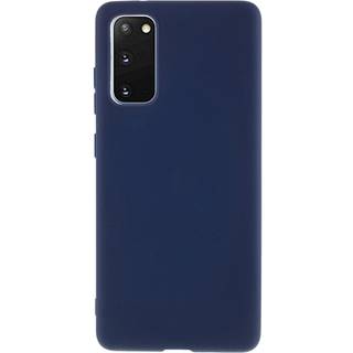 Skridsikker Samsung Galaxy S20 FE TPU Cover - Mørkeblå